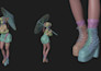 make 3d high model for printable